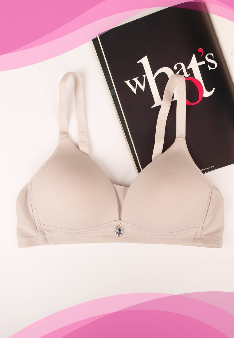 Soft-Padded T-Shirt Non-Wire Bra