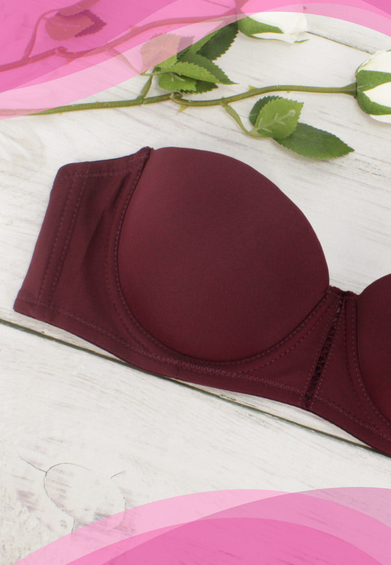 Strapless Bandeau Underwire Bra