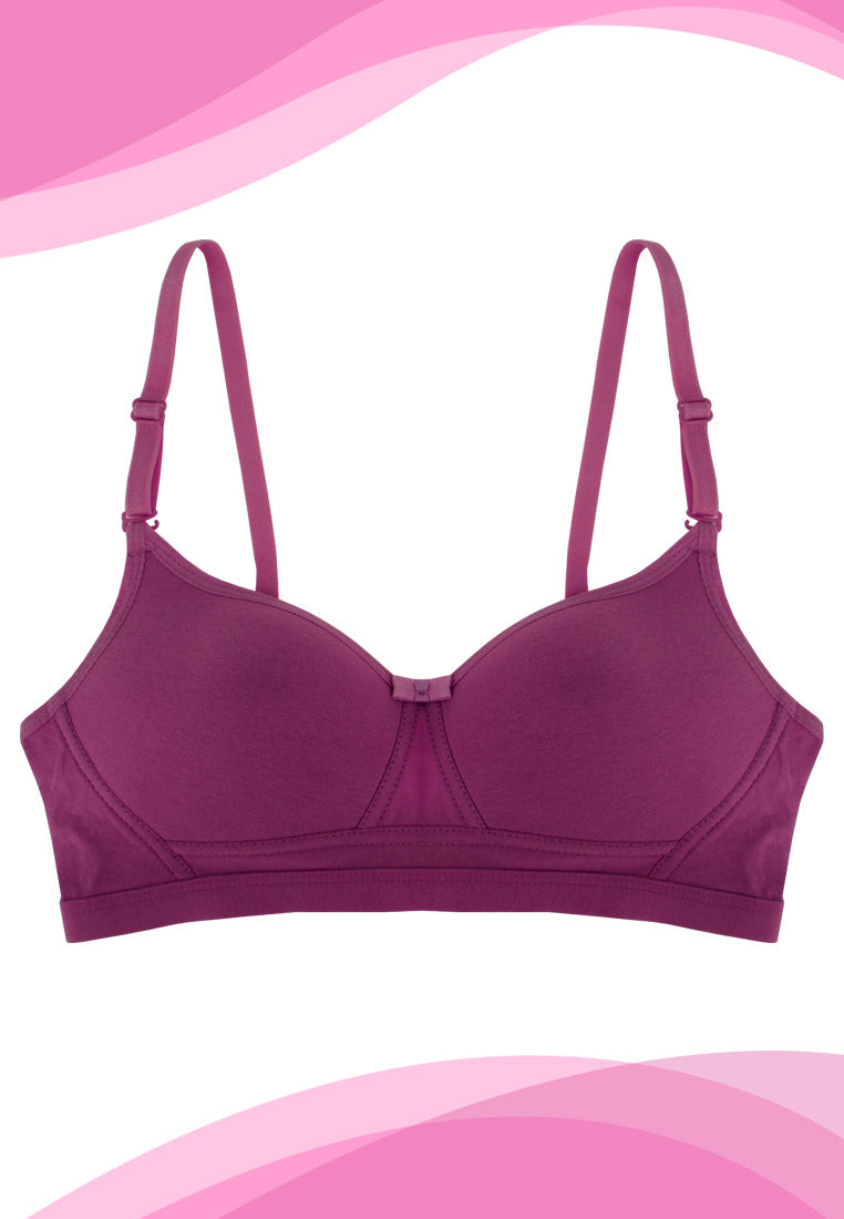 Lightweight Cotton Thin Padded Non-Wire Bra