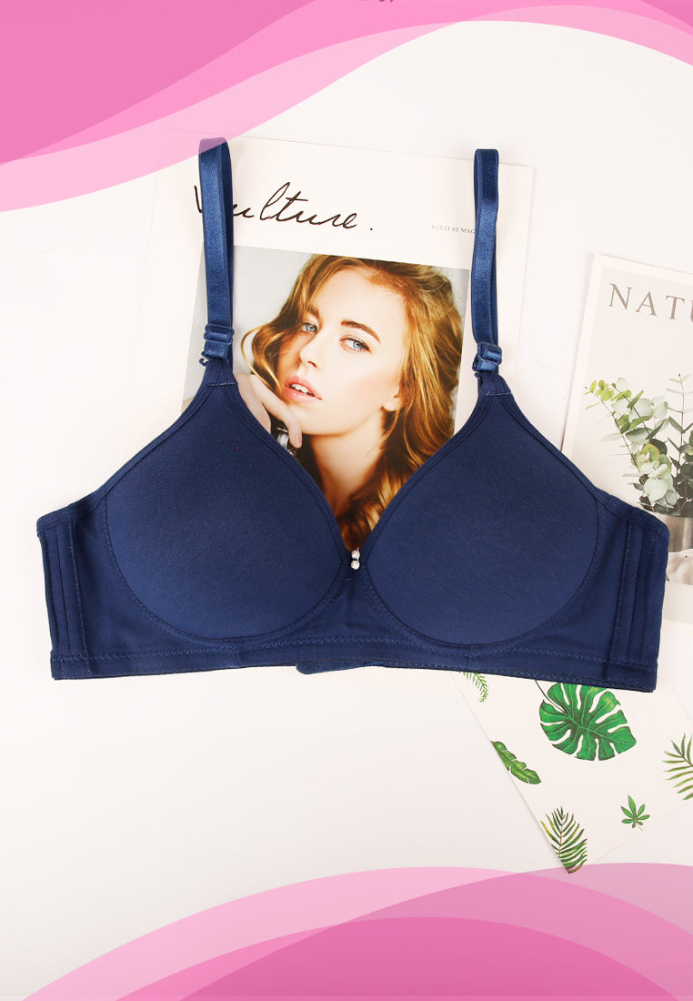 Padded Cotton Non-Wire Bra