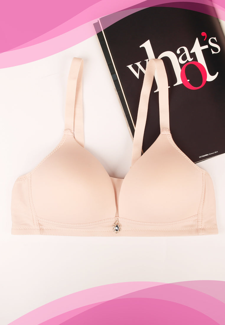 Soft-Padded T-Shirt Non-Wire Bra