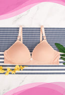 Padded Cups Molded Non-Wire Bra