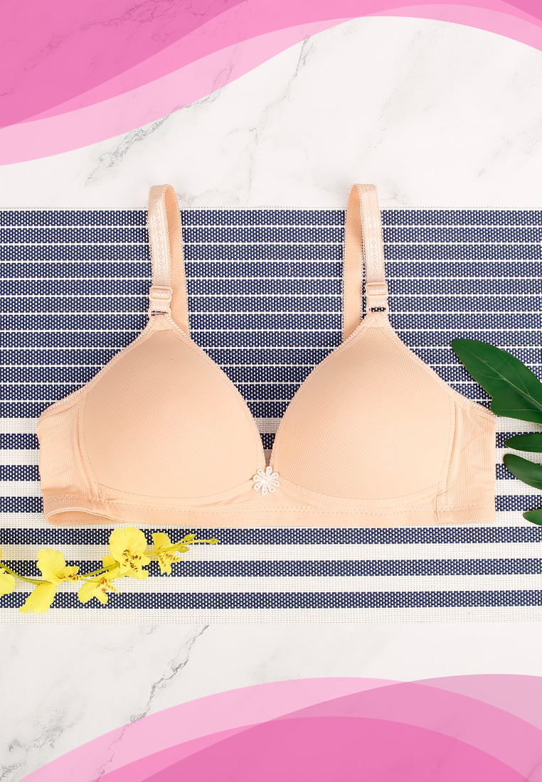 Padded Cups Molded Non-Wire Bra