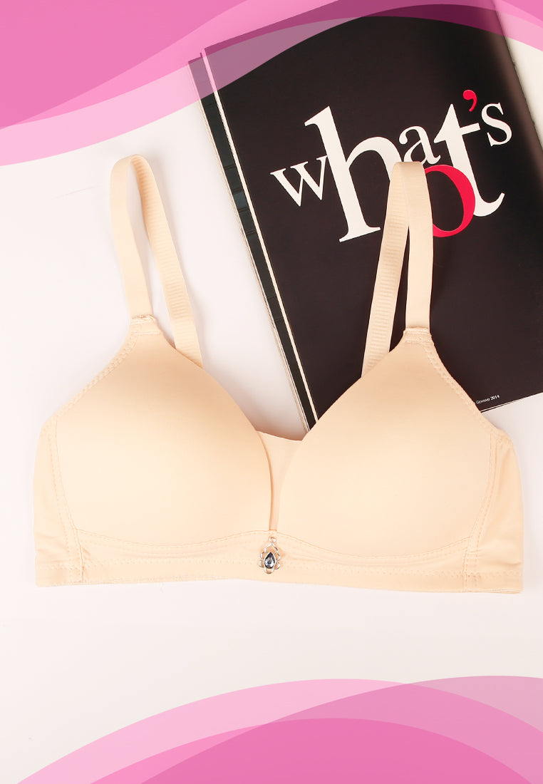 Soft-Padded T-Shirt Non-Wire Bra